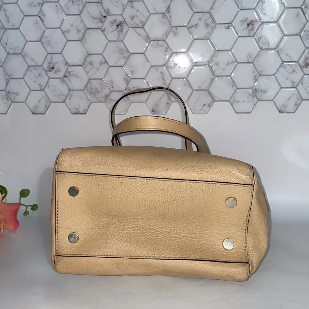 NWT Michael Kors Whitney Tan Leather Tote Bag